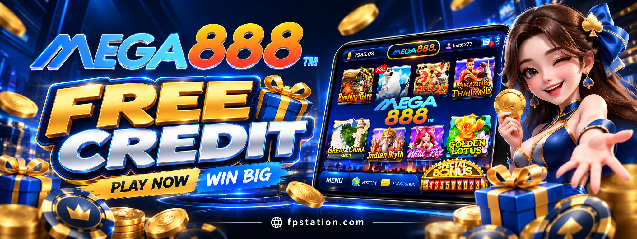 Promosi kredit percuma MEGA888